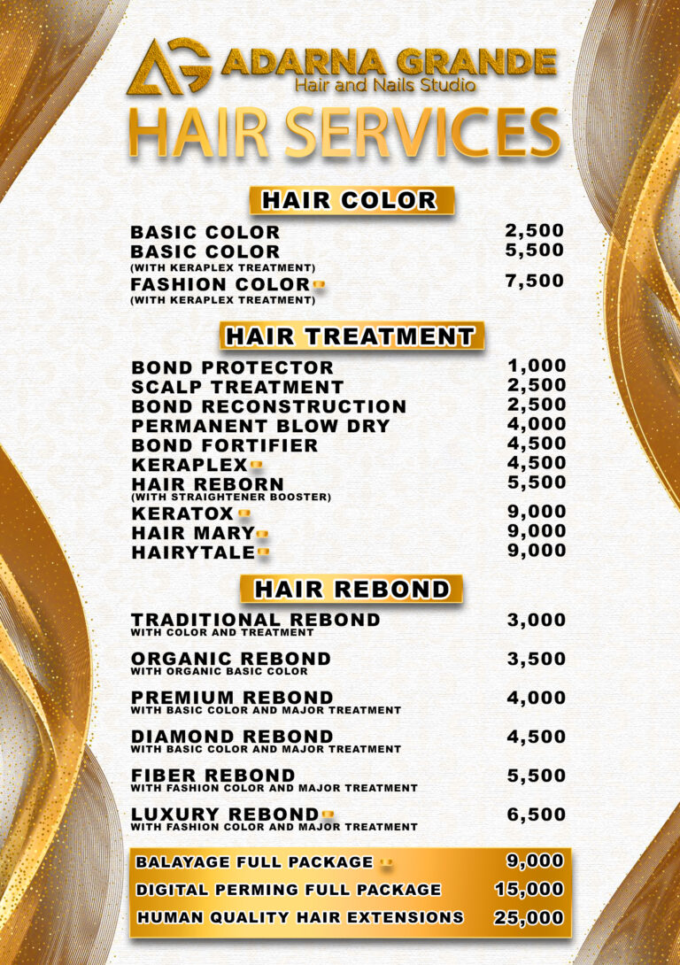 AG MENU HAIR