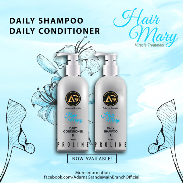 Adarna Grande Hair Mary Shampoo & Conditioner